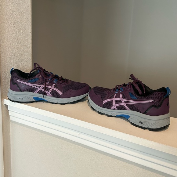 Asics Shoes - Asics Womens Gel Venture 8 1012A708 Purple Running Shoes Sneakers Size 9